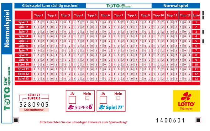 Seriöse 13er wette login alternativ