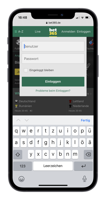 Bet365de anmelden registrieren