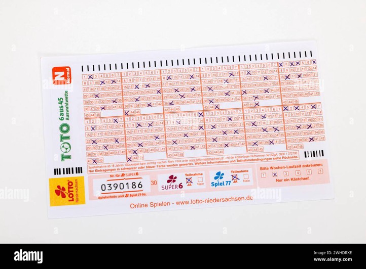ODDSET Auswahlwette 6 aus 45